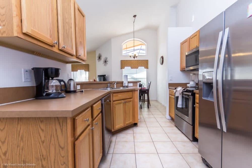 4bd Villa With Solar Heated Pool Near Disney No Resort Fee