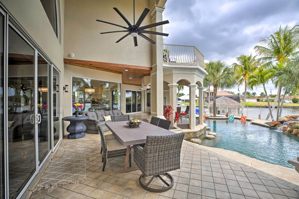 Luxe Cape Coral Escape w/ Boat Dock + Cabana!, photo 42