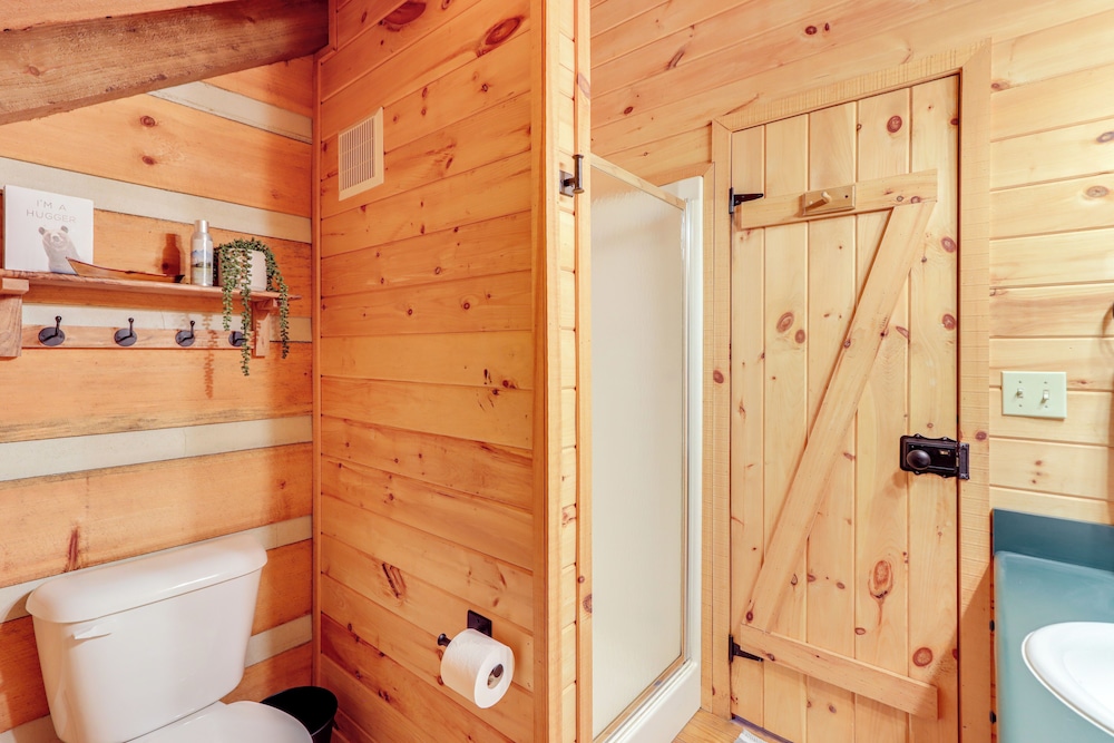 Hot Tub & Games: Ridgetop Cabin in Blue Ridge!