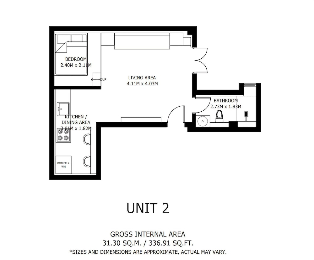 Stylish Earl's Court Studio Plus Patio