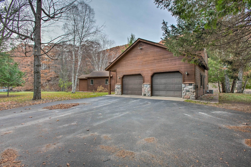 Manton Riverfront Cabin - Grill, Fire Pit  Kayaks - Property Image 4