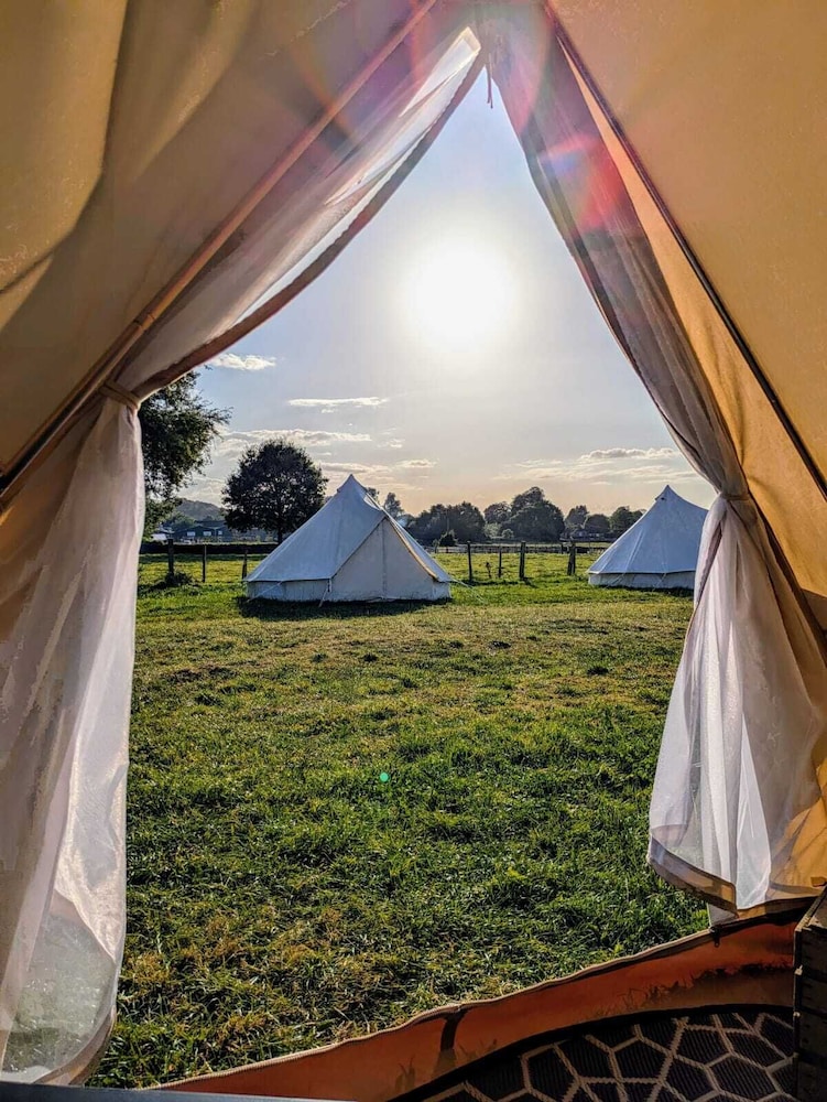 Nine Yards Bell Tents at the TT- Douglas