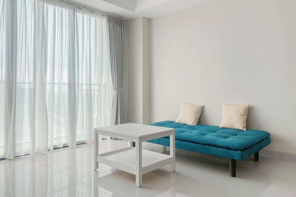 Spacious and Combined 1BR Apartment at Nine Residence