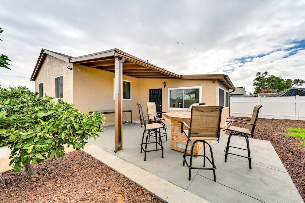 Sunny San Diego Home w/ Private Yard & Grill!