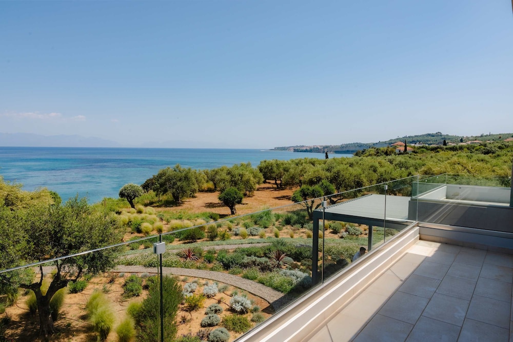 Oceanfront Villa Elaia Private Pool Panoramic Views