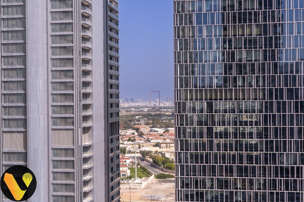 Damac Mall Street near Burj Khalifa