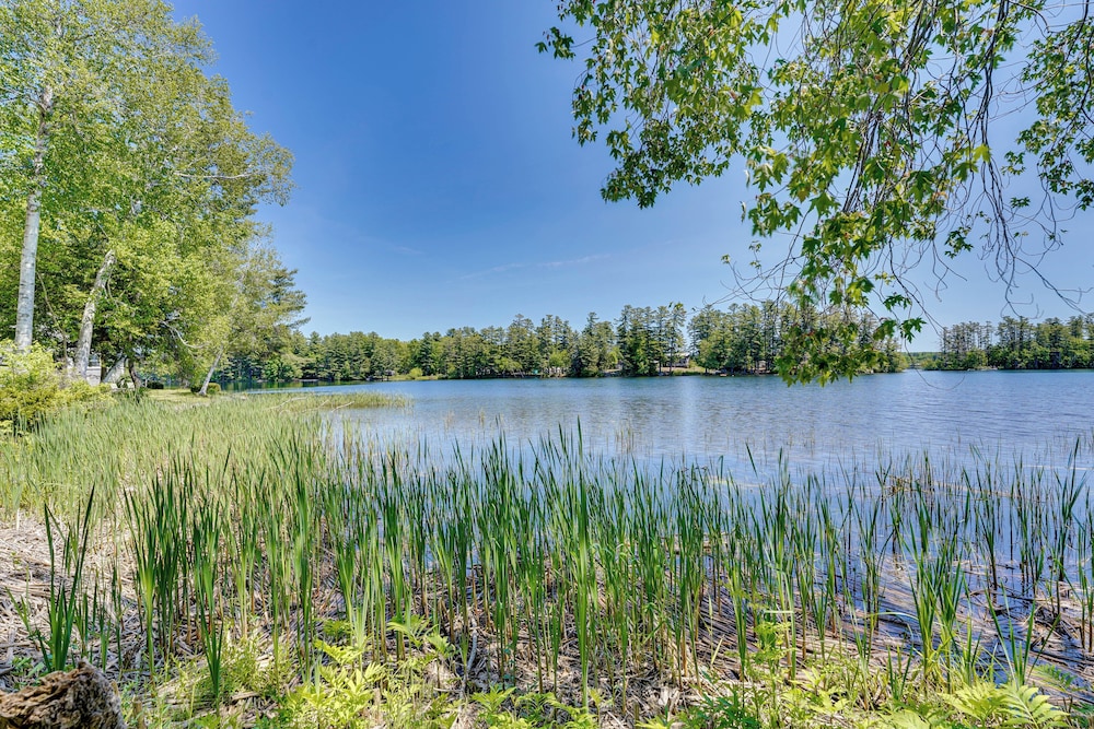 Annabessacook Lake Retreat w/ Deck: Pets Welcome!