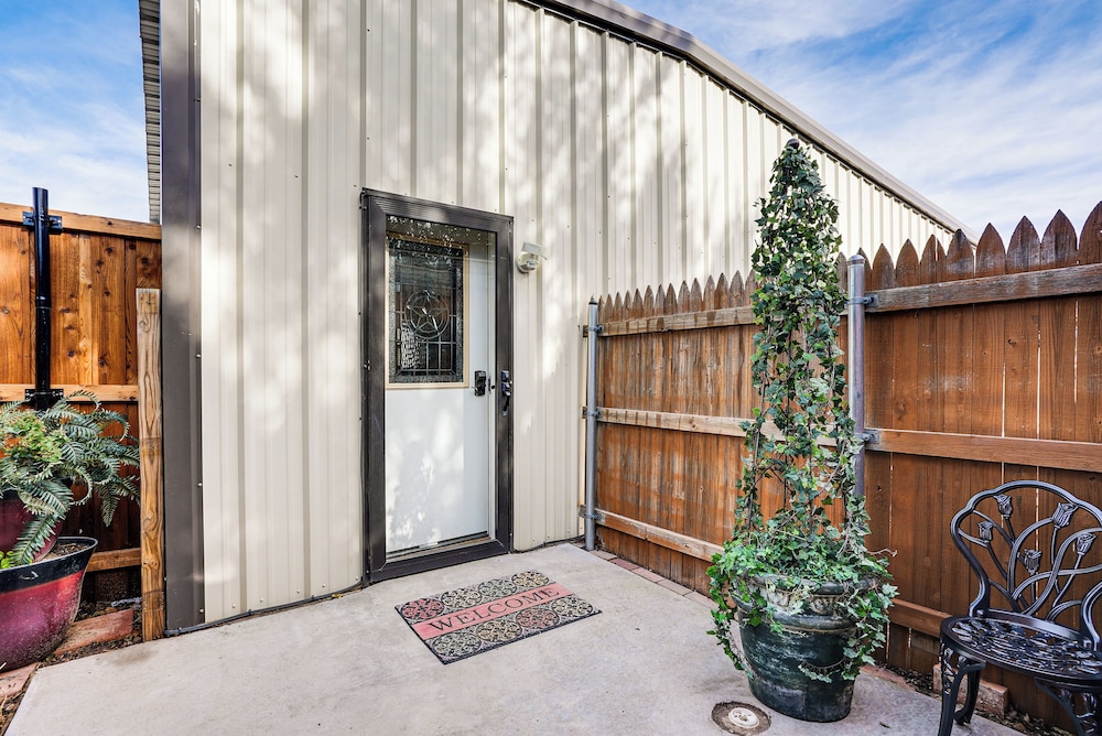 Fenced Yard: Modern Barndominium in Amarillo!