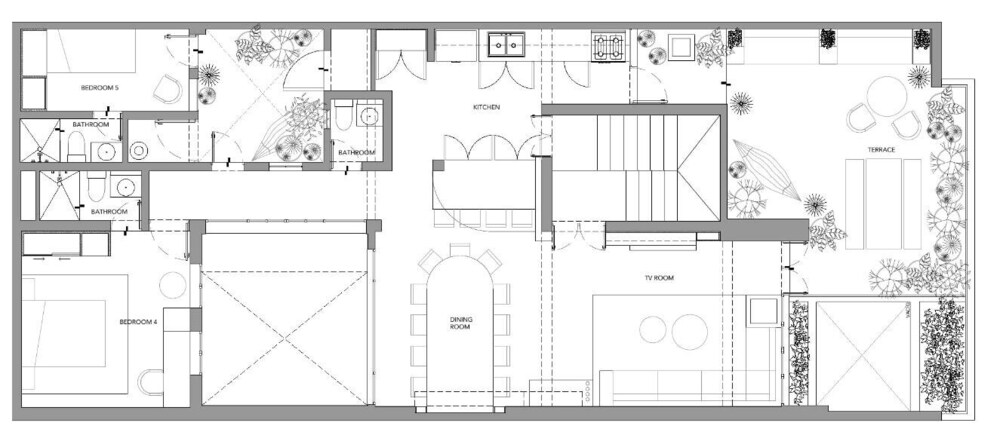Rooftop Hot Tub 3 Levels 5bedroom in Villa Noria