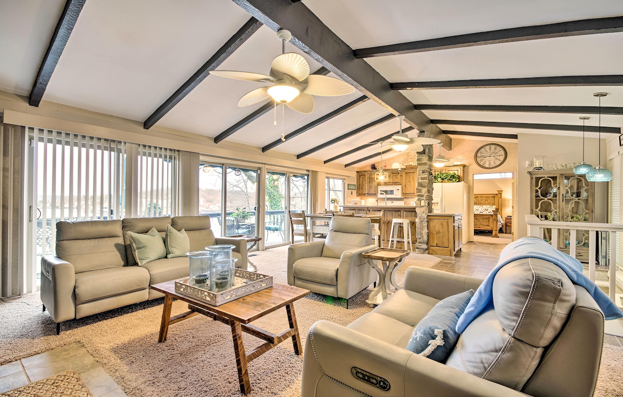 Waterfront Lake Ozark Home w/ Deck & Grill! view 5