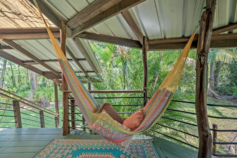Tropical Cabana w/ Deck, Hot Tub & Lush Scenery! view 5