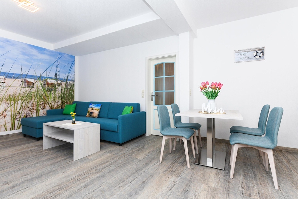 Komfortable Ferienwohnung mit Terrasse; Bensersiel