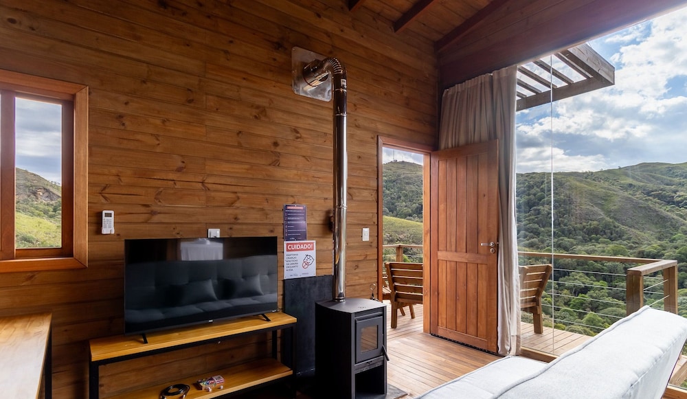 Cabana c/ vista e jacuzzi Serra Catarinense VST025