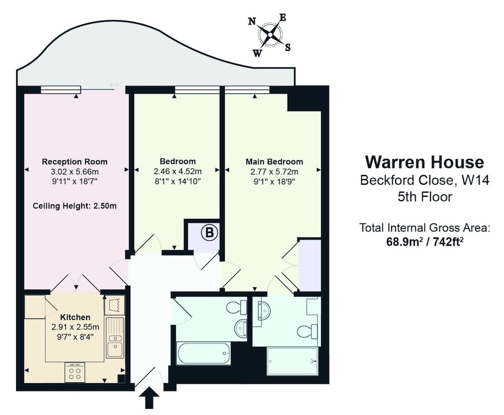 Immaculate 2-bed House in Earls Court W14