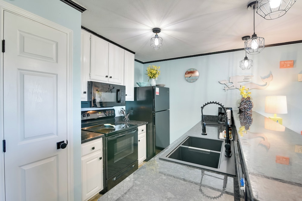 Across From Beach: Resort-style Galveston Condo