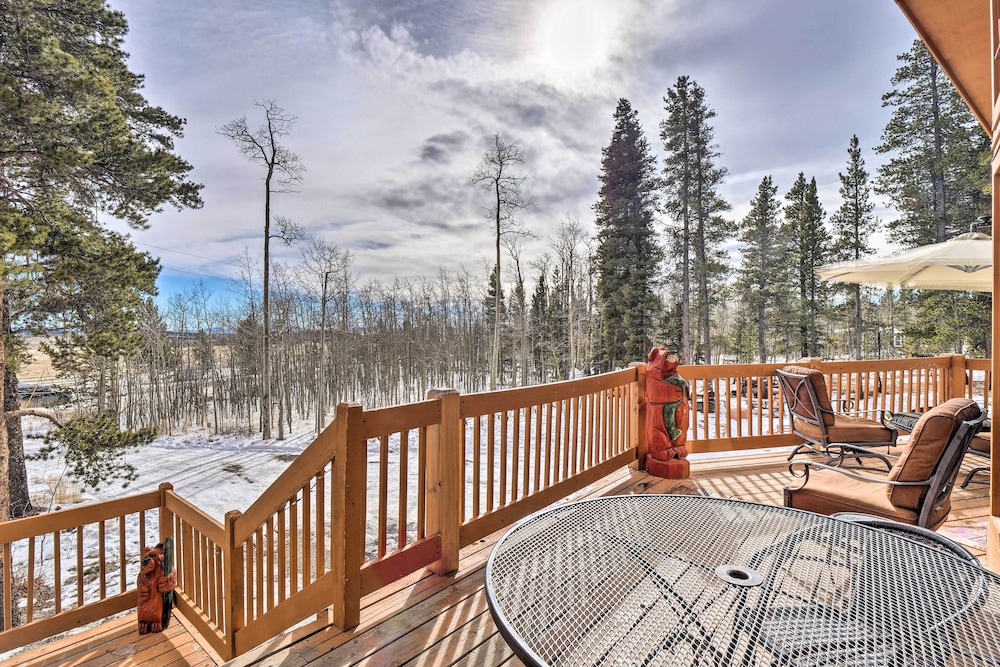 22str-00047 Fairplay Cabin w/ Deck on 3 Acres! view 5