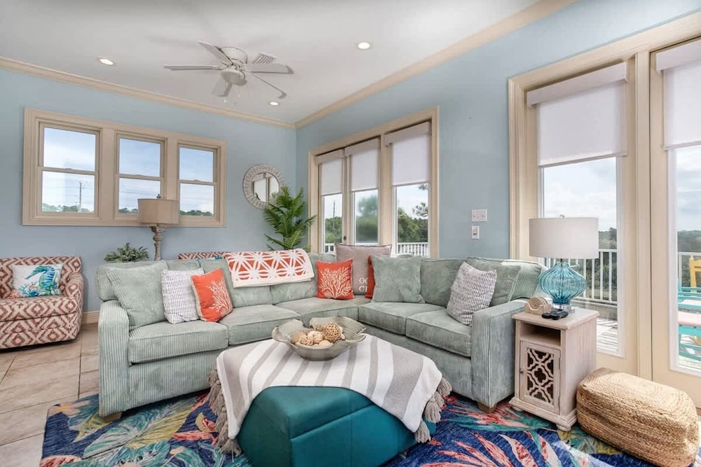 Beach Walk Retreat Heated Pool Golf Views Main Guest House Sleeps 15