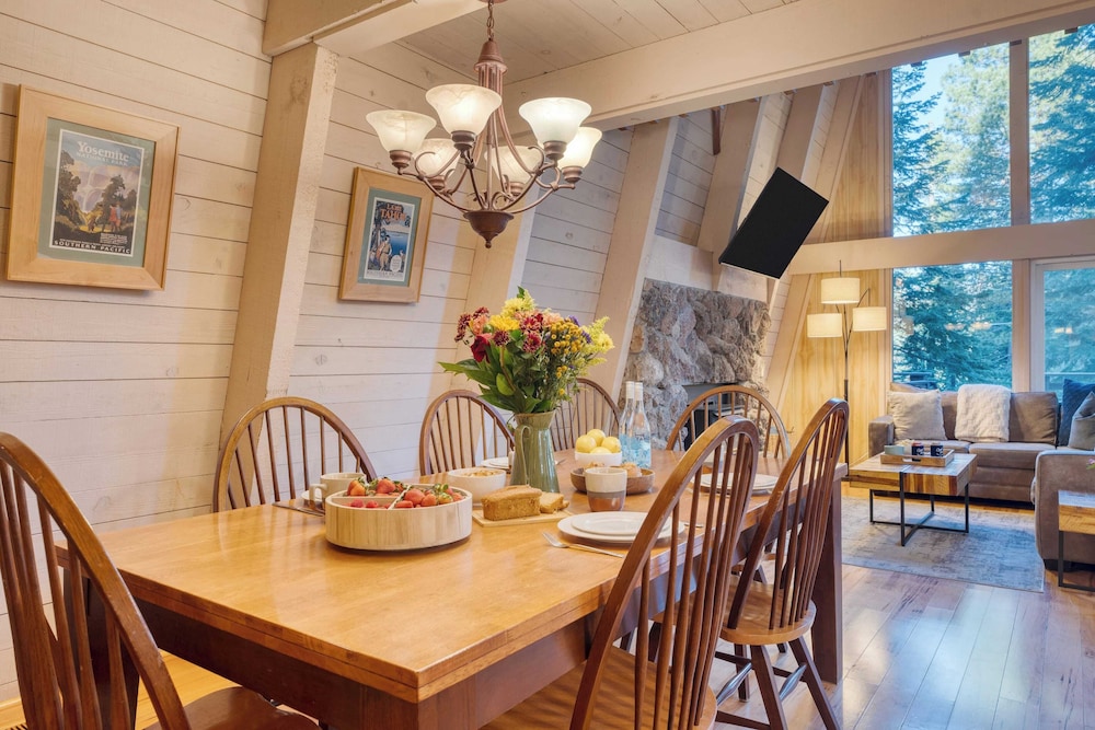 Lundy Bearden Serene Tahoe Retreat With Deck, Fireplace, and Forest Views