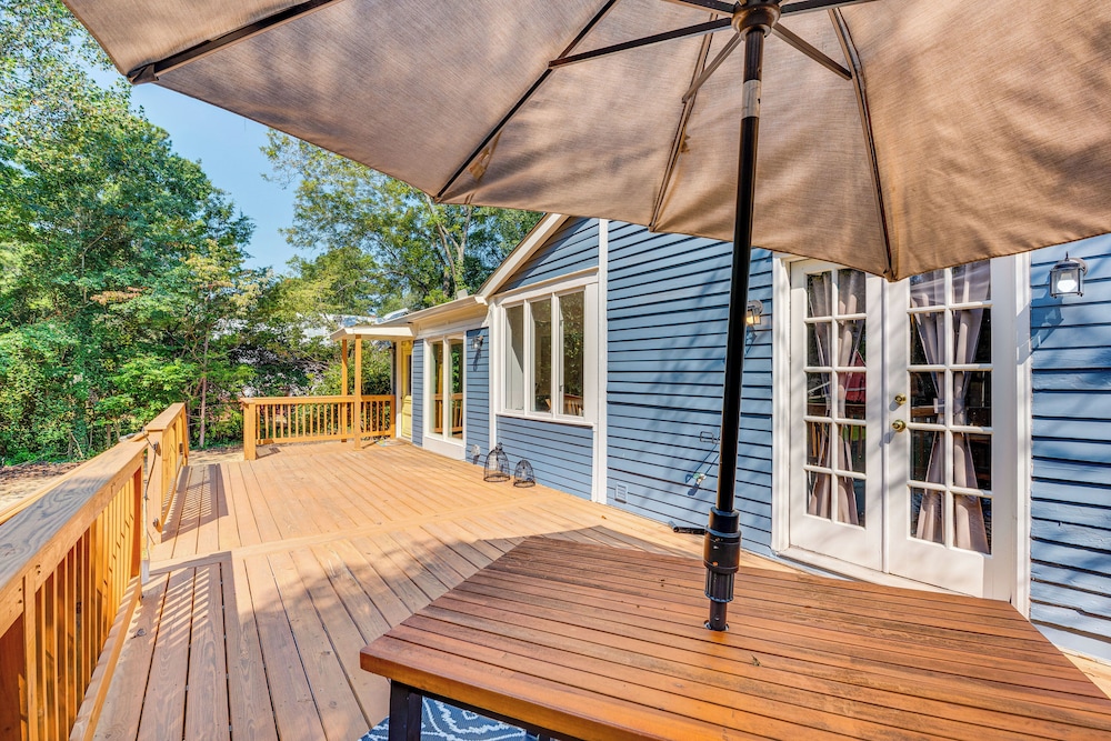 Walk to Mcdonough Square: Historic Home w/ Yard!