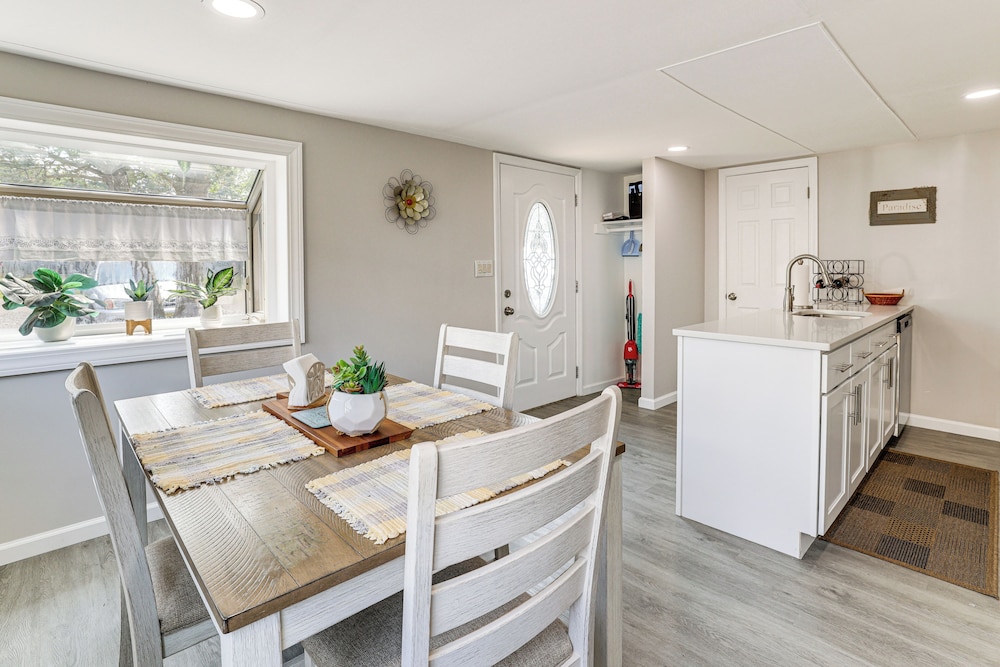 Dock + Backyard Bar: Spacious Barnegat Bay Retreat
