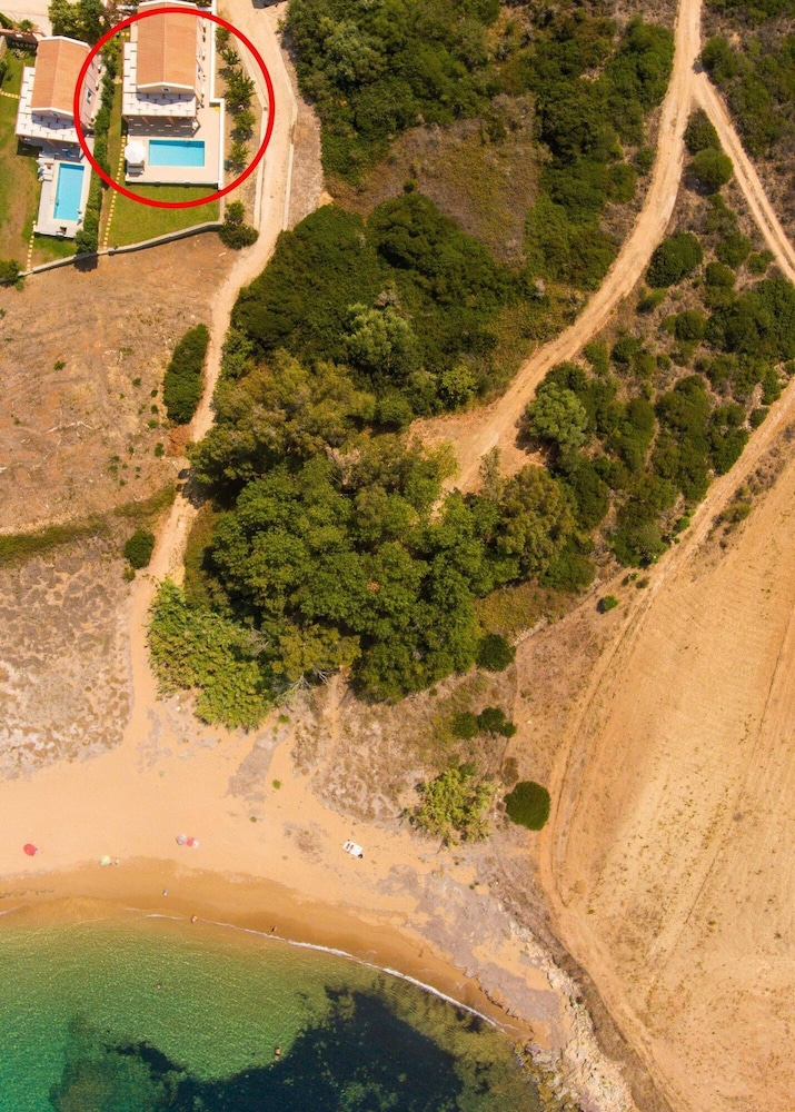 Antigoni Beach House Large Private Pool Walk to Beach Sea Views A C Wifi Car Not Required - 1012 view 2