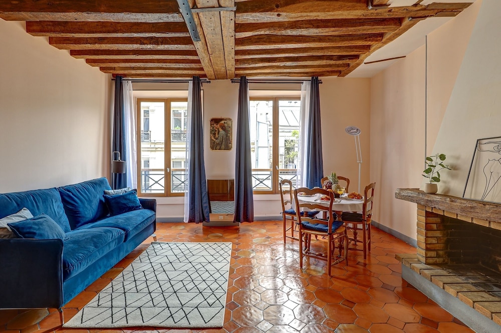 Modern 1BR near Centre Pompidou