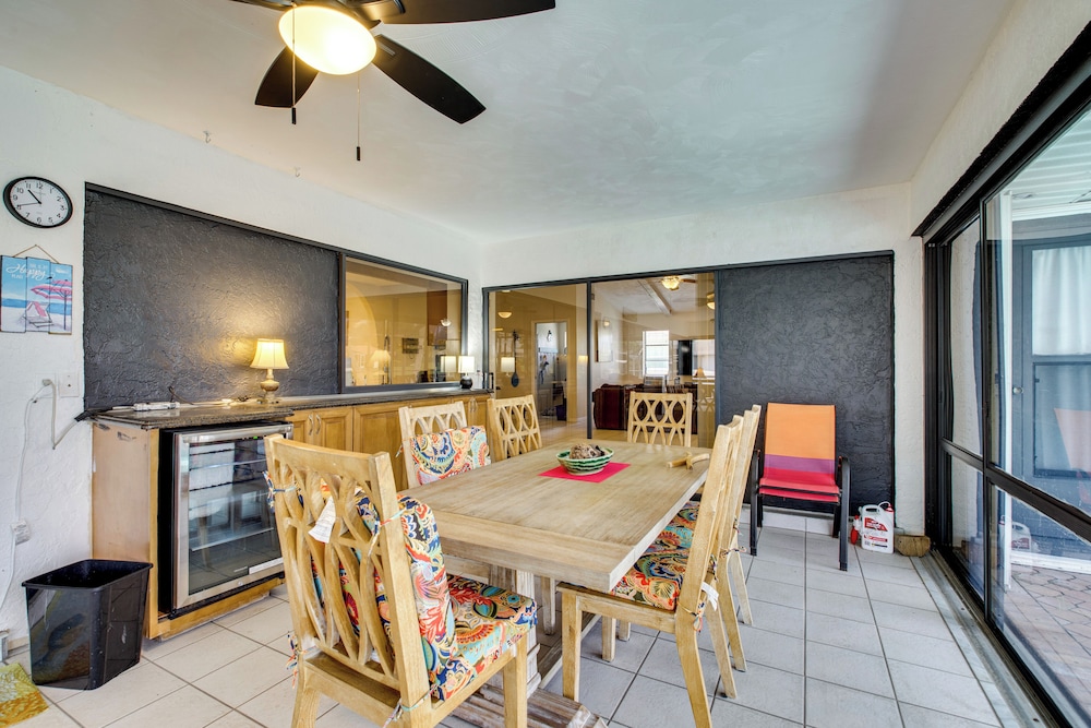 Canal-front Gem w/ Lanai & Dock in Cape Coral