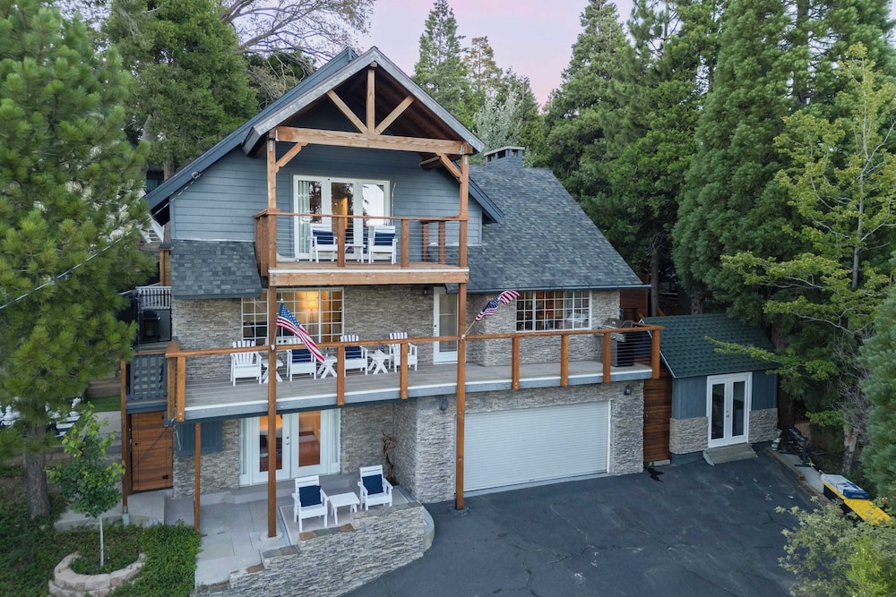 Sauna, Lake Views + Firepits Walk to Lake & Trails Zurich Drive by Avantstay