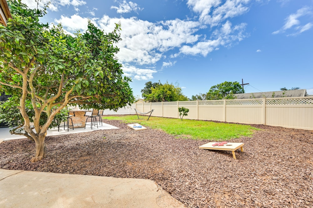 Sunny San Diego Home w/ Private Yard & Grill!