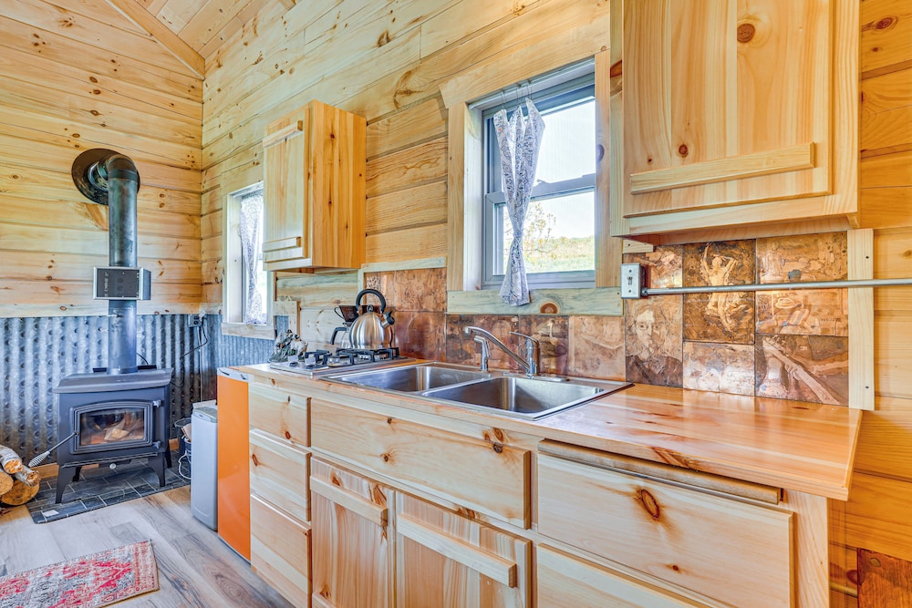 'fins & Flowers' Lewiston Cabin w/ Trout Fishing!