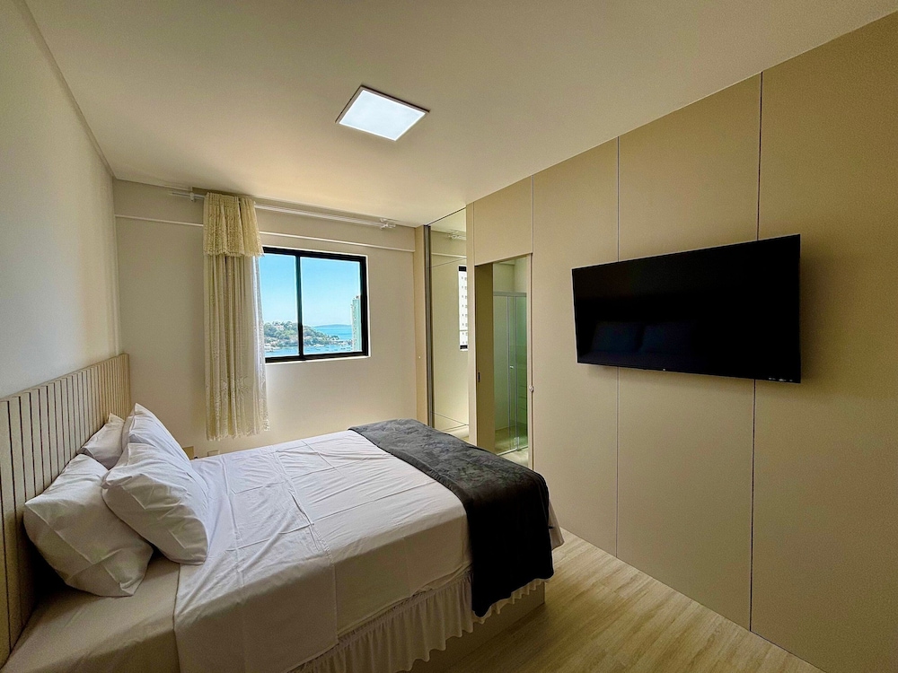 Apt With 3 Suites, Barbecue and sea View Den1301