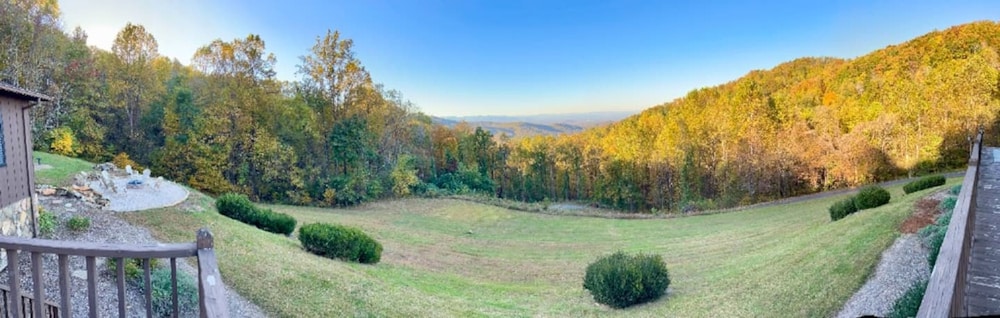 Private Cabin Blue Ridge Views Fireplace