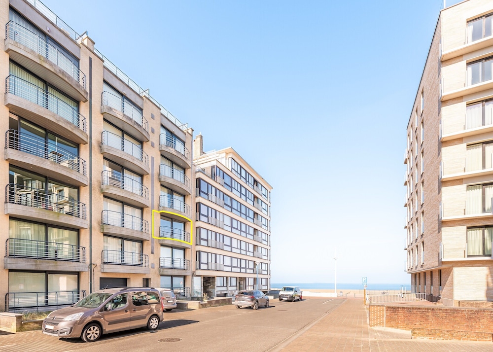 Apartment by Belgian Coast With Sea Views