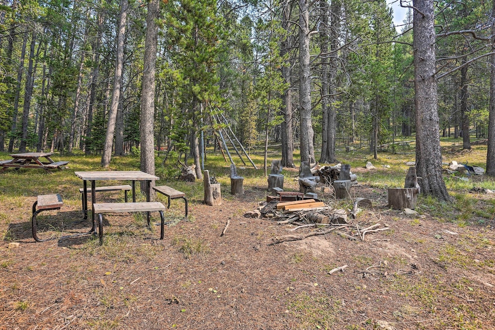 Secluded Casper Mtn Cabin: Fire Pit, 12 Mi to Town view 5