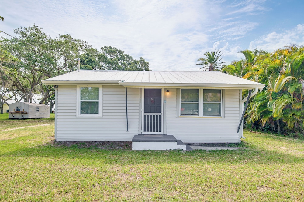 Merritt Island Home w/ Deck & River View!