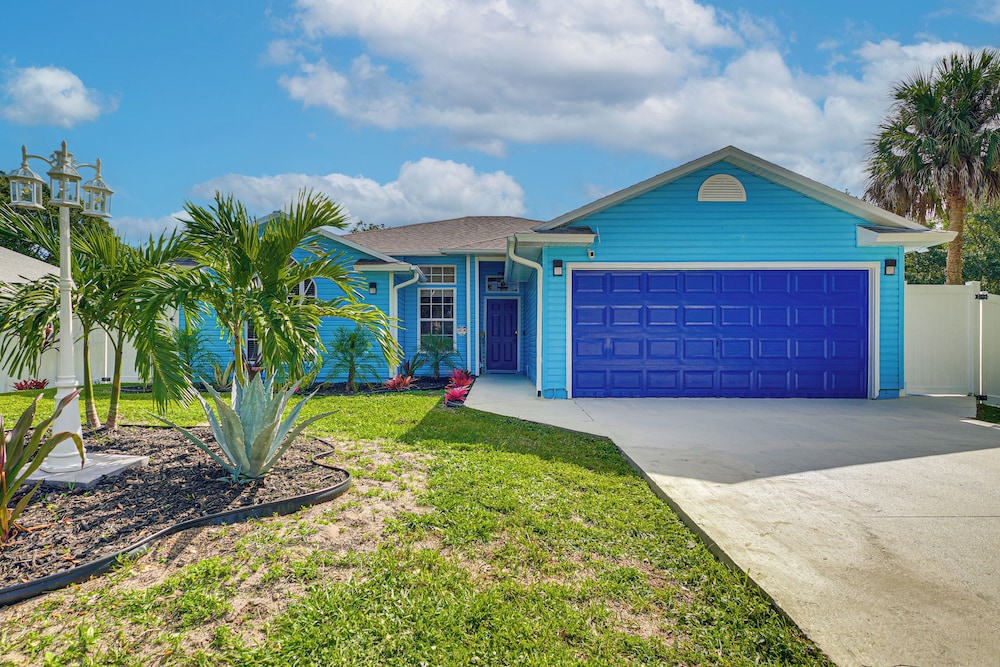 Fenced Yard, Game Room: Family Home in Sebastian!