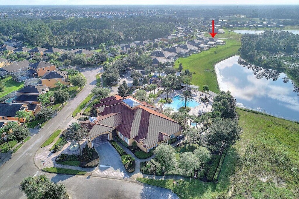 Everlasting Summer 5BR Luxury Watersong Resort Villa w/ South-facing Pool, Spa, Game Room, and Office view 5