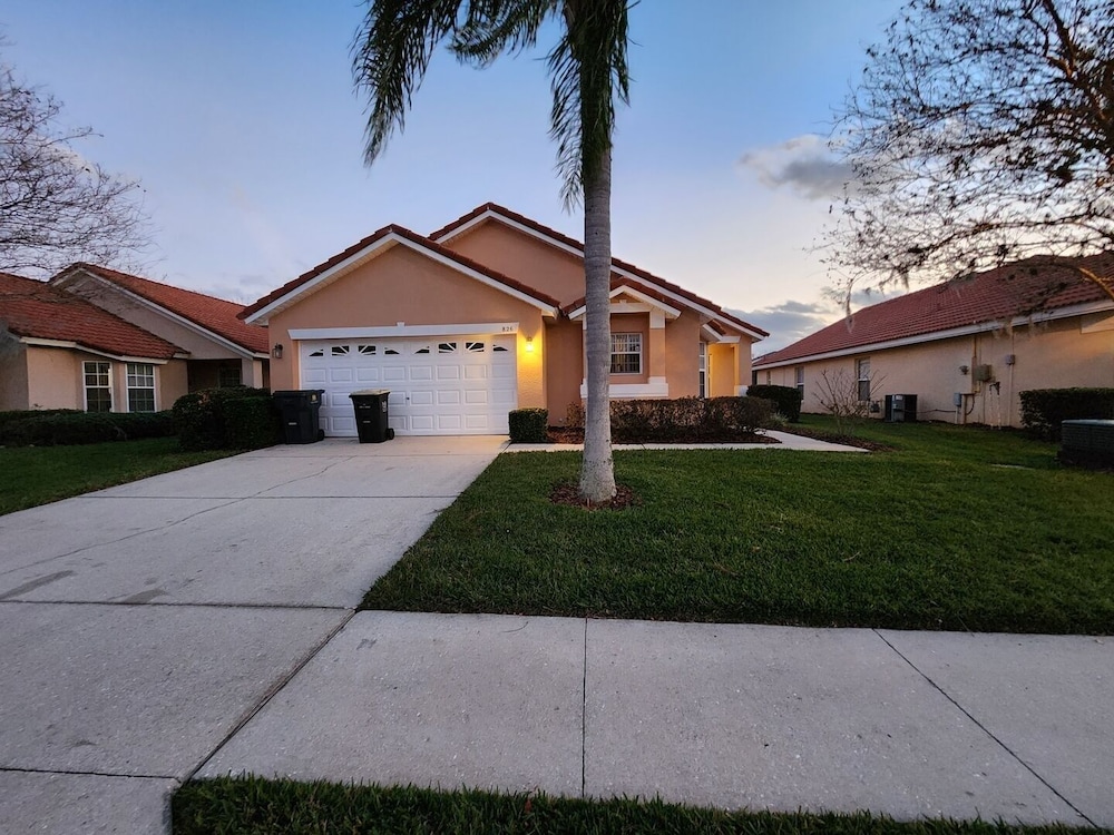 Sol826sc 4bed Solana Private Pool Home 4 Bedroom Home