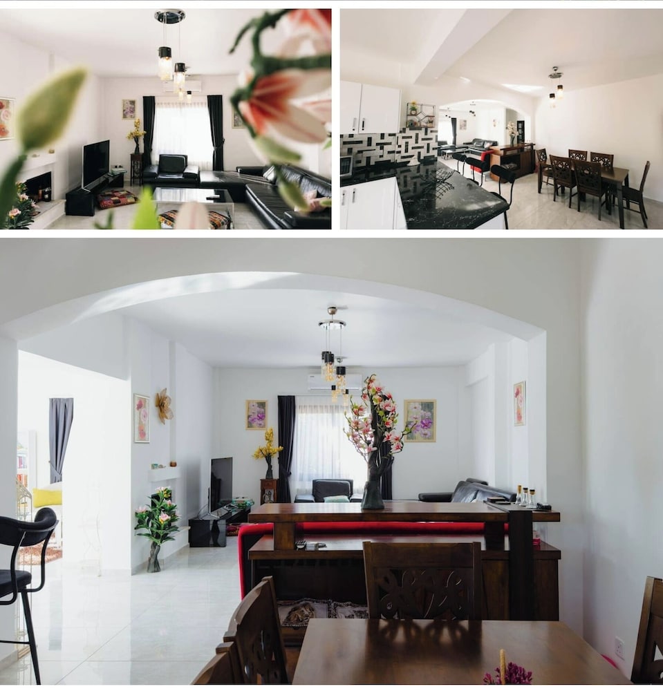 Villa for 9 Guests, Pool, Parking, Walk to Beach