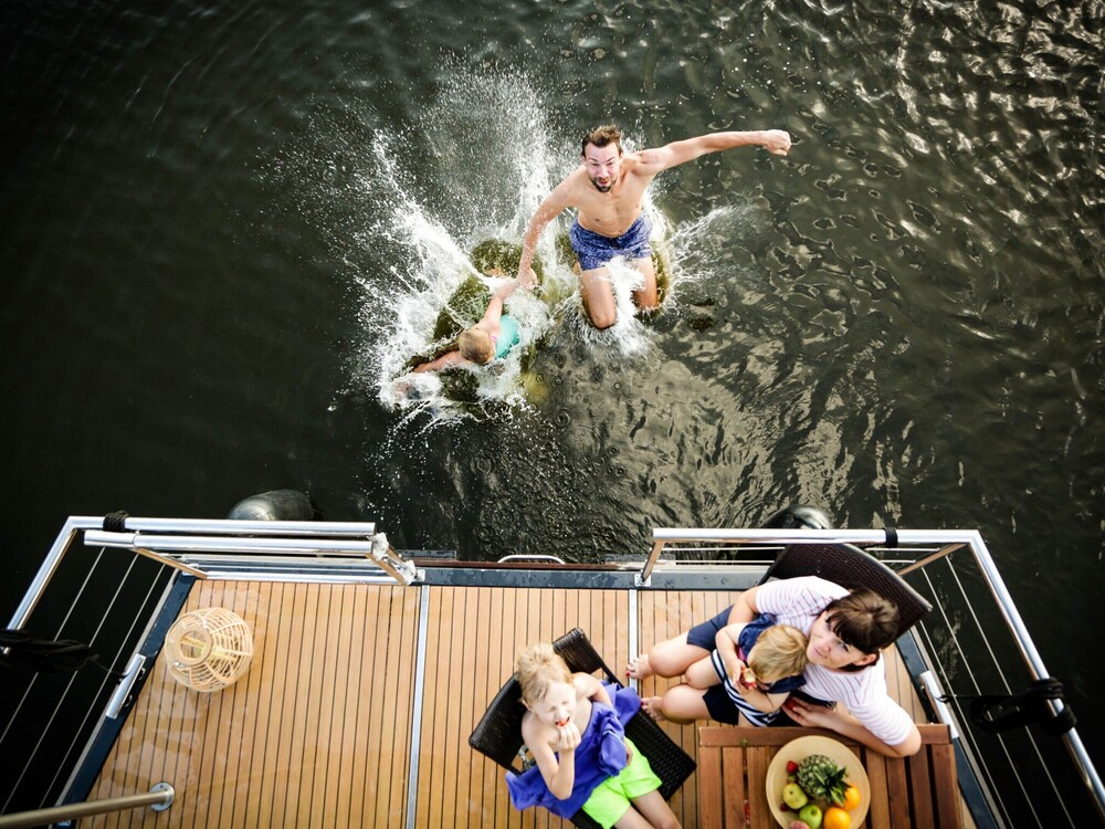 Houseboat on the Dahme