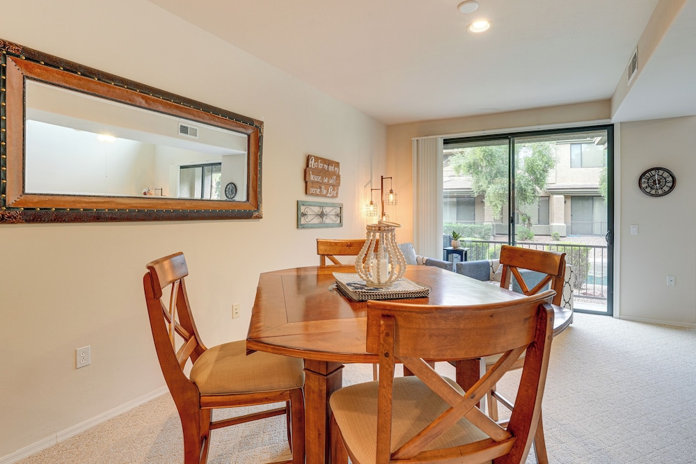 1 Mi to Golf: Lake-view Condo w/ Pool in Chandler!