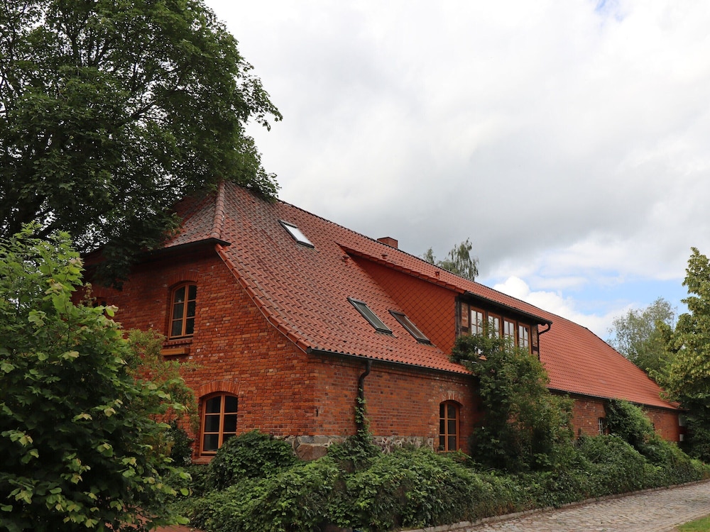 Mansion in Gressow With Terrace, Garden, Bbq, Pond, Bicycles