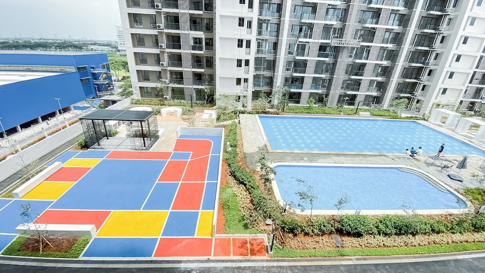Comfortable And Simply Studio At Sky House Alam Sutera Apartment