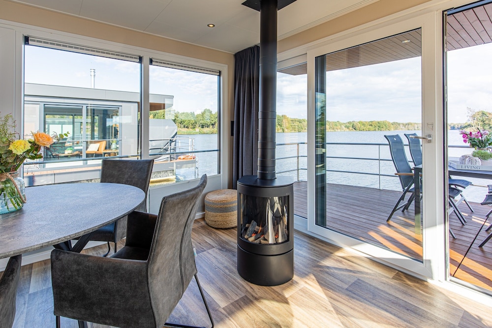 Houseboat in Netherlands Near Holiday Park