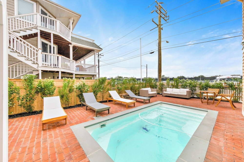 Steps From Sand & Fun: Beach Haven Retreat w/ Pool