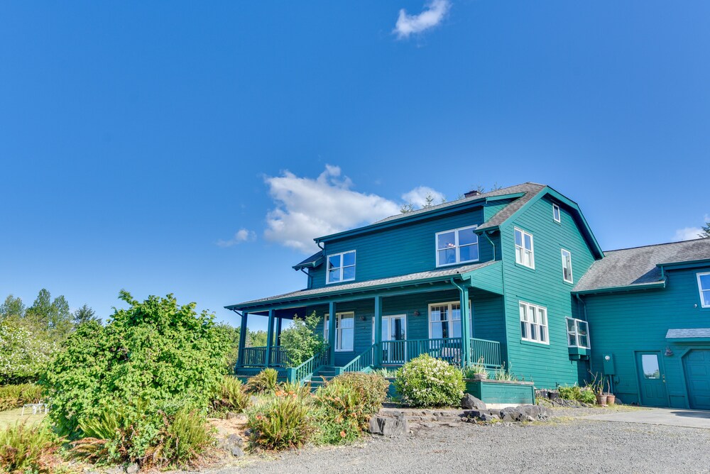 Rainier Home on 20 Acres w/ Blueberry Farm! view 5