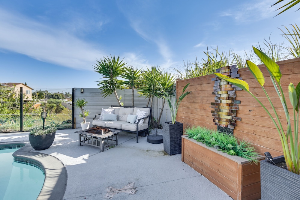 San Diego Hideaway w/ Private Backyard Oasis!