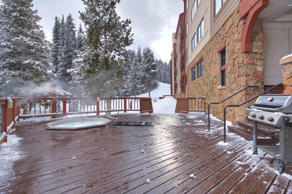 Peaceful Forested Location Next to River, Ski-In Ski-Out Located in Center Village - LD102 by Redawning