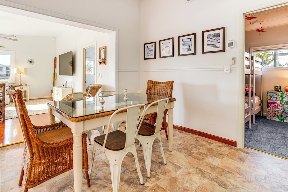 Canal-front Home w/ Dock in Little Egg Harbor!