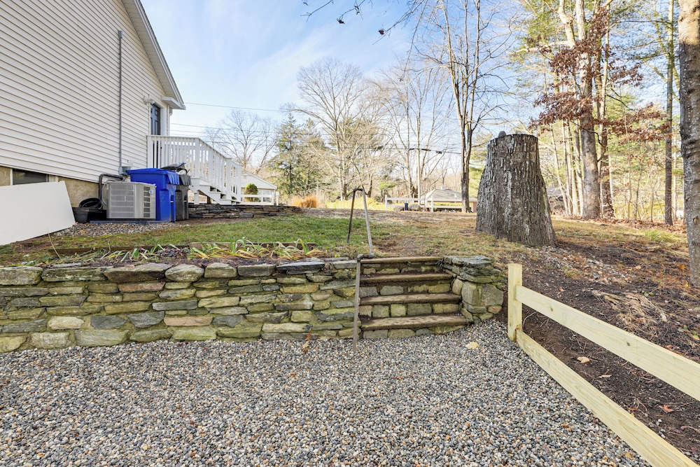 < 3 Mi to Uconn: Peaceful Home on Pine Lake